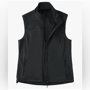 Baleaf Black, Zip-Up Vest with Standing Collar